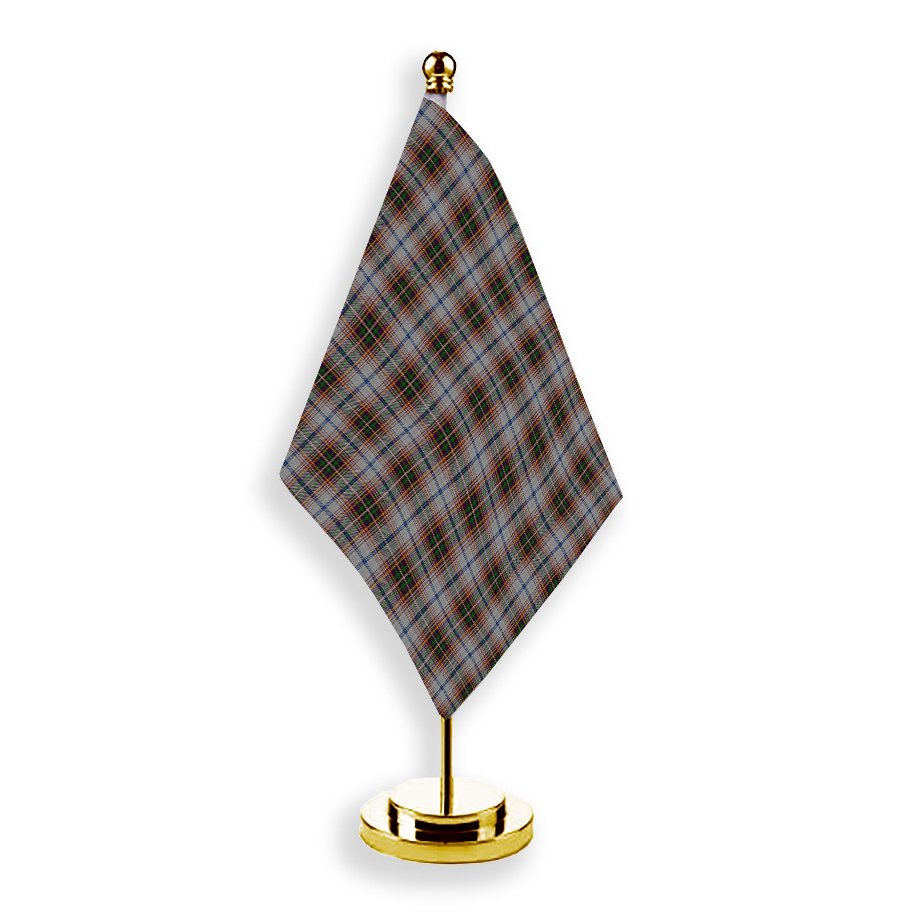 ScotsTee Shop Scottish Innes Red Dress Dance Tartan Plaid Desk Flag