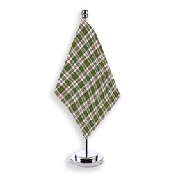 ScotsTee Shop Scottish Hay Dress Modern Tartan Plaid Desk Flag