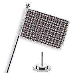 ScotsTee Shop Scottish Little Arisaid Modern Tartan Plaid Desk Flag
