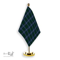 ScotsTee Shop Scottish Jones of Wales Tartan Plaid Desk Flag