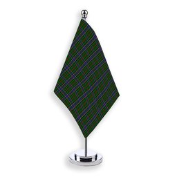 ScotsTee Shop Scottish Ogilvie of Inverarity Wilsons_ Tartan Plaid Desk Flag