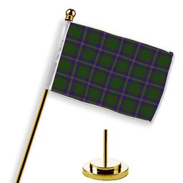 ScotsTee Shop Scottish Strang of Balkaskie Tartan Plaid Desk Flag
