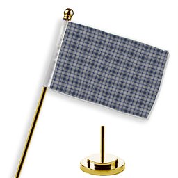 ScotsTee Shop Scottish Yorkshire, The Spirit of Tartan Plaid Desk Flag