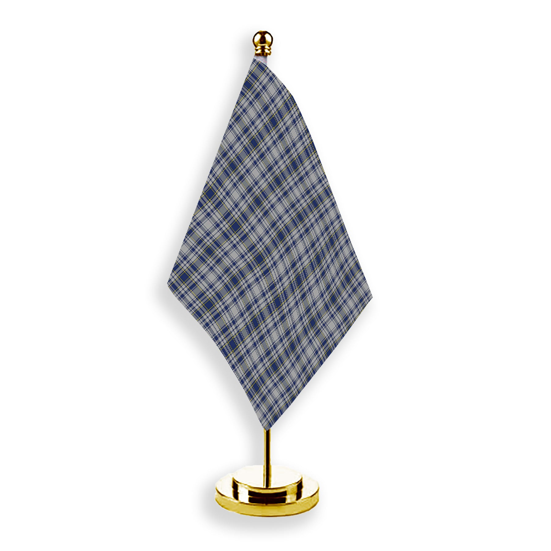 ScotsTee Shop Scottish Yorkshire, The Spirit of Tartan Plaid Desk Flag