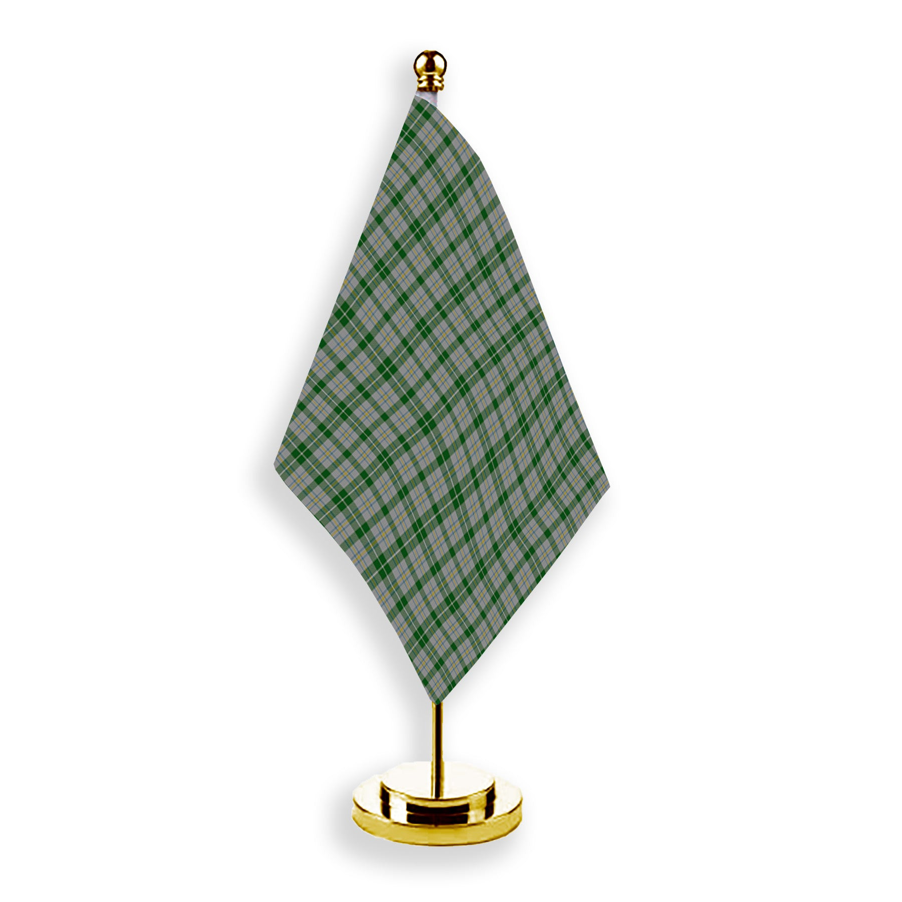 ScotsTee Shop Scottish MacGiboney Dress Tartan Plaid Desk Flag