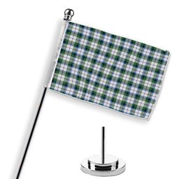 ScotsTee Shop Scottish MacNachten Dress Ancient Tartan Plaid Desk Flag
