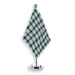 ScotsTee Shop Scottish Macnaghten Dress Ancient Tartan Plaid Desk Flag