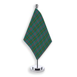 ScotsTee Shop Scottish Robertson of Struan Ancient Tartan Plaid Desk Flag