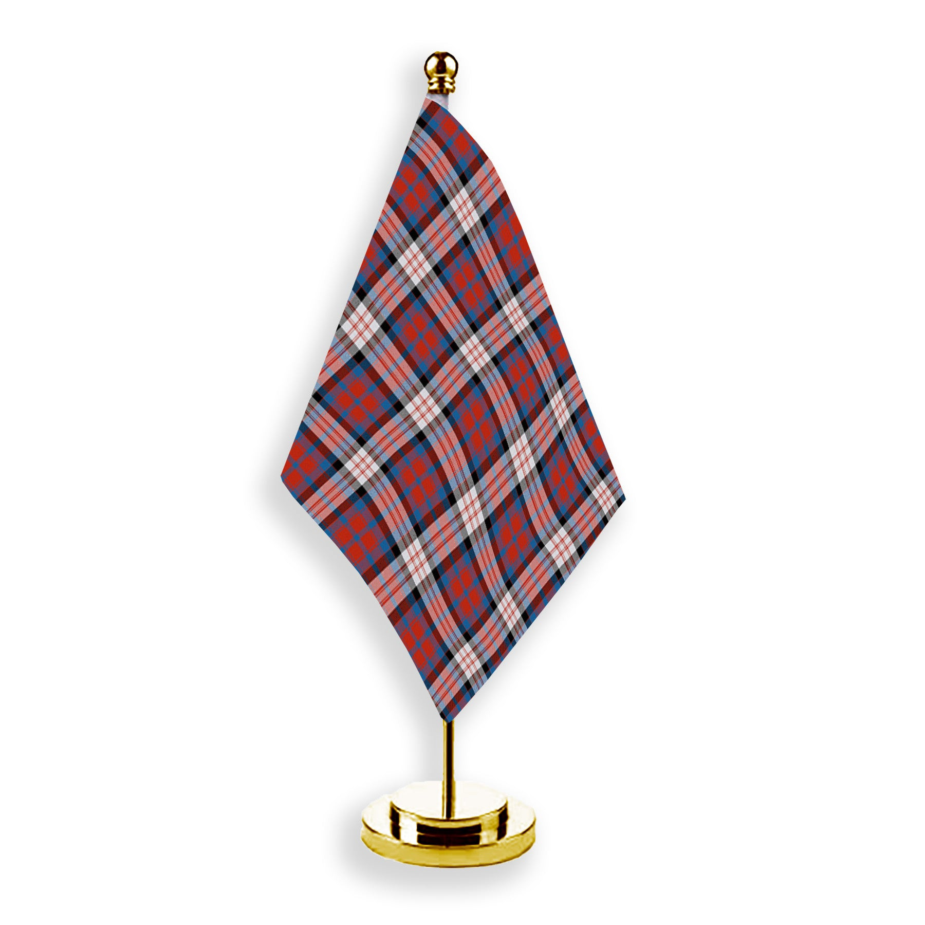 ScotsTee Shop Scottish MacDonald Dress Irish Ancient Tartan Plaid Desk Flag
