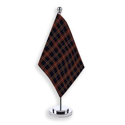 ScotsTee Shop Scottish York Region Pipe Band Tartan Plaid Desk Flag