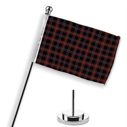 ScotsTee Shop Scottish York Region Pipe Band Tartan Plaid Desk Flag