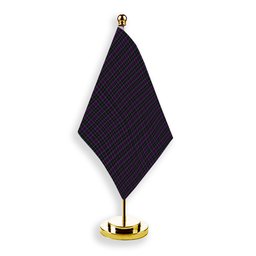 ScotsTee Shop Scottish Harriss Dylan & Family Tartan Plaid Desk Flag