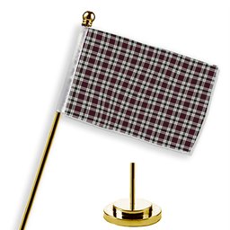 ScotsTee Shop Scottish Little Dress Modern Tartan Plaid Desk Flag