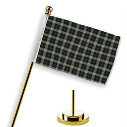 ScotsTee Shop Scottish Gordon Dress MacGregor-Hastie Tartan Plaid Desk Flag