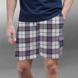 ScotsTee Shop Scottish Alexander of Menstry Dress Ancient Tartan Plaid Cargo Shorts for Men