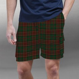 ScotsTee Shop Scottish Anderson Coulson Bonner 1 Tartan Plaid Cargo Shorts for Men