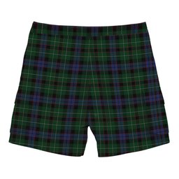 ScotsTee Shop Scottish Abercrombie McKinlay Tartan Plaid Cargo Shorts for Men