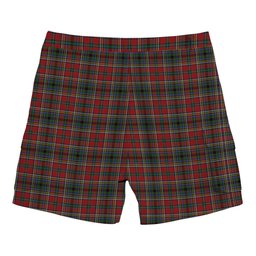 ScotsTee Shop Scottish Anderson of Ardbrake Tartan Plaid Cargo Shorts for Men