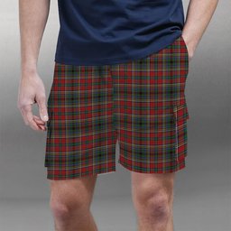 ScotsTee Shop Scottish Anderson of Ardbrake Tartan Plaid Cargo Shorts for Men