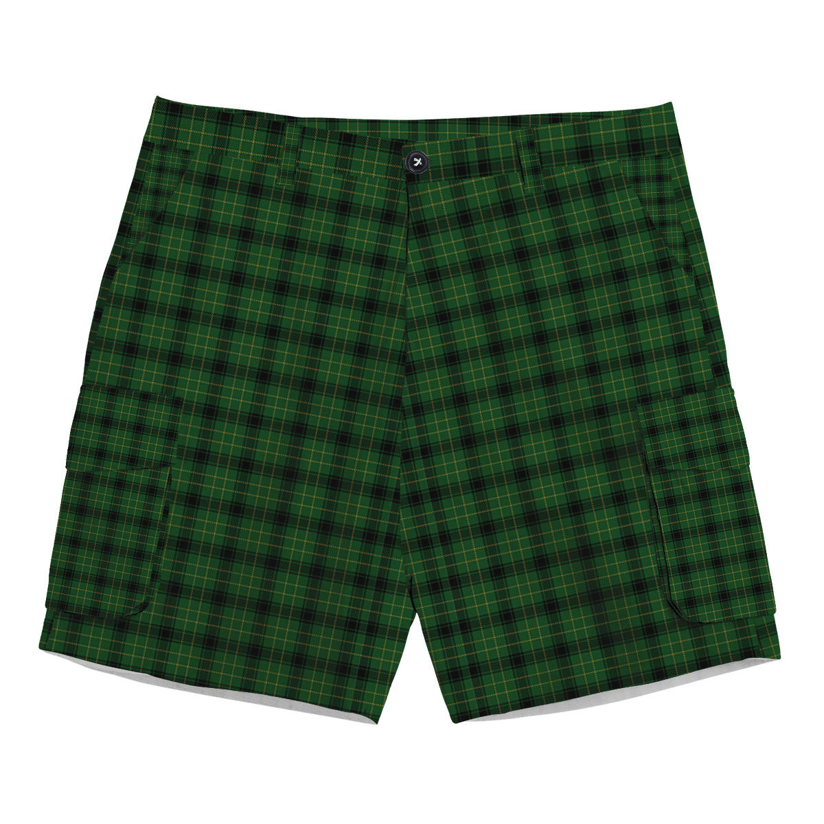 ScotsTee Shop Scottish Arthur Highland Society Tartan Plaid Cargo Shorts for Men