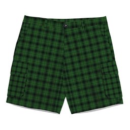 ScotsTee Shop Scottish Arthur Highland Society Tartan Plaid Cargo Shorts for Men