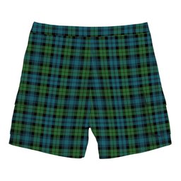 ScotsTee Shop Scottish Black Watch Ancient Clan Tartan Plaid Cargo Shorts for Men