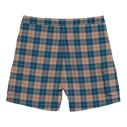 ScotsTee Shop Scottish Barclay Hunting #2 Modern Clan Tartan Plaid Cargo Shorts for Men