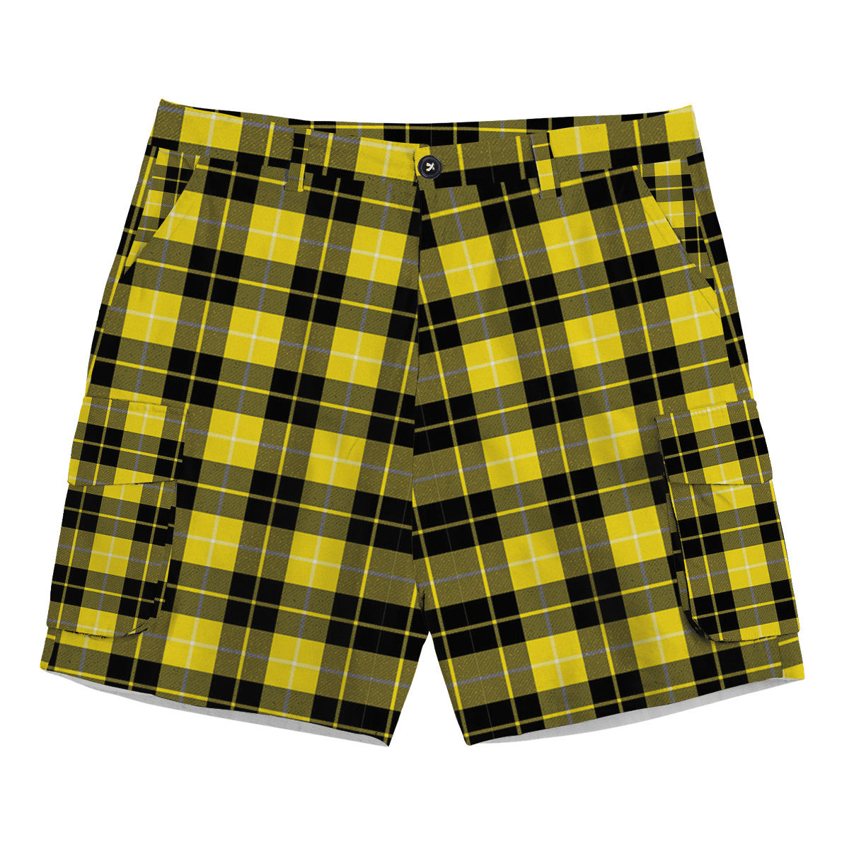 ScotsTee Shop Scottish Barclay Dress Modern Clan Tartan Plaid Cargo Shorts for Men