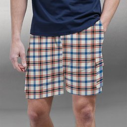 ScotsTee Shop Scottish Boswell Dress Ancient Tartan Plaid Cargo Shorts for Men