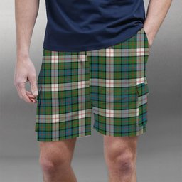 ScotsTee Shop Scottish Blair Dress Ancient Tartan Plaid Cargo Shorts for Men