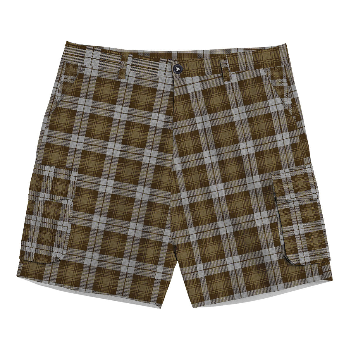 ScotsTee Shop Scottish Baillie Dress Tartan Plaid Cargo Shorts for Men