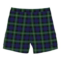 ScotsTee Shop Scottish Baillie of Polkemmet Tartan Plaid Cargo Shorts for Men
