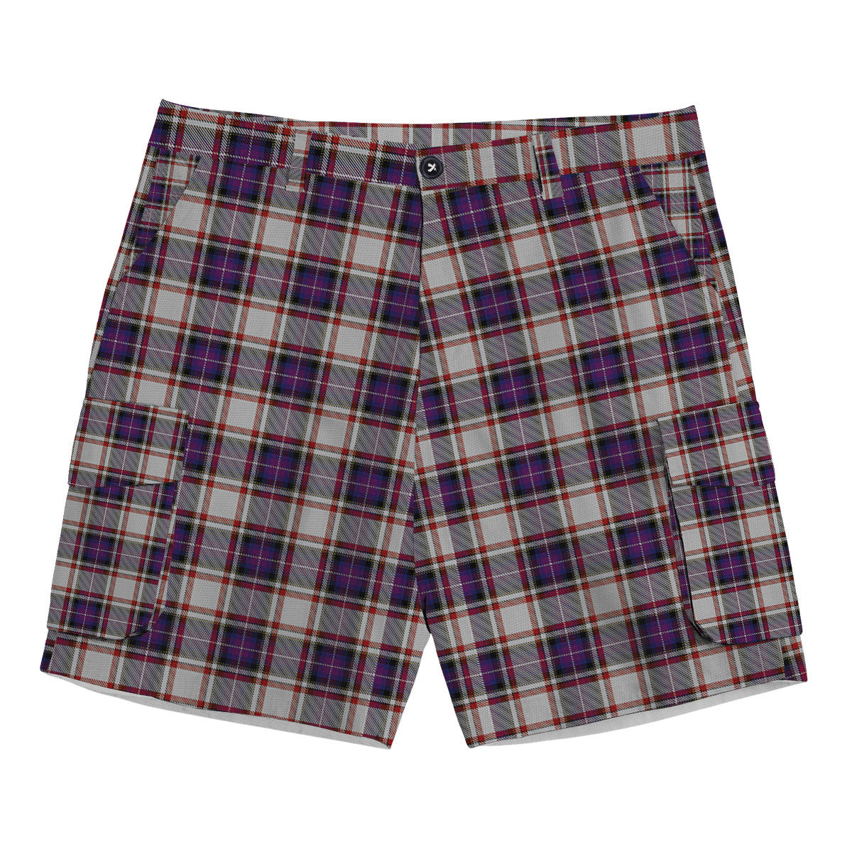 ScotsTee Shop Scottish Bruce of Kinnaird Dress (Dance) Tartan Plaid Cargo Shorts for Men