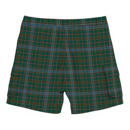 ScotsTee Shop Scottish Balfour Hunting Modern Tartan Plaid Cargo Shorts for Men