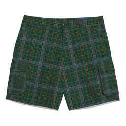 ScotsTee Shop Scottish Balfour Hunting Modern Tartan Plaid Cargo Shorts for Men