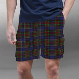 ScotsTee Shop Scottish Beattie (Beatty) Tartan Plaid Cargo Shorts for Men