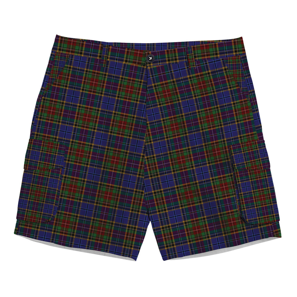 ScotsTee Shop Scottish Beattie (Beatty) Tartan Plaid Cargo Shorts for Men