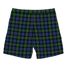 ScotsTee Shop Scottish Baillie Hunting Tartan Plaid Cargo Shorts for Men