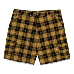 ScotsTee Shop Scottish Barclay Dress Ancient Clan Tartan Plaid Cargo Shorts for Men