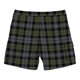 ScotsTee Shop Scottish Black Watch Large Sett Ancient Tartan Plaid Cargo Shorts for Men