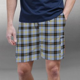 ScotsTee Shop Scottish Bell of the Borders SC Tartan Plaid Cargo Shorts for Men