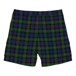 ScotsTee Shop Scottish Baillie (Fencibles) Tartan Plaid Cargo Shorts for Men