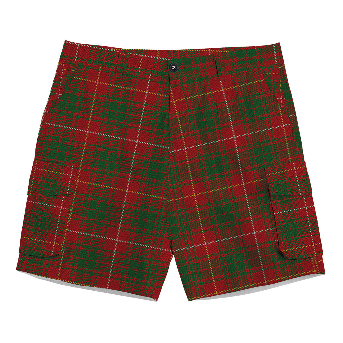 ScotsTee Shop Scottish Bruce Vestiarium Tartan Plaid Cargo Shorts for Men