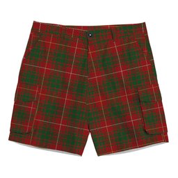 ScotsTee Shop Scottish Bruce Vestiarium Tartan Plaid Cargo Shorts for Men