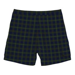 ScotsTee Shop Scottish Bruce of Crionaich Tartan Plaid Cargo Shorts for Men
