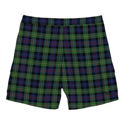 ScotsTee Shop Scottish Baillie Modern Tartan Plaid Cargo Shorts for Men