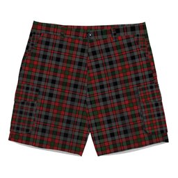 ScotsTee Shop Scottish Borthwick Hunting Tartan Plaid Cargo Shorts for Men