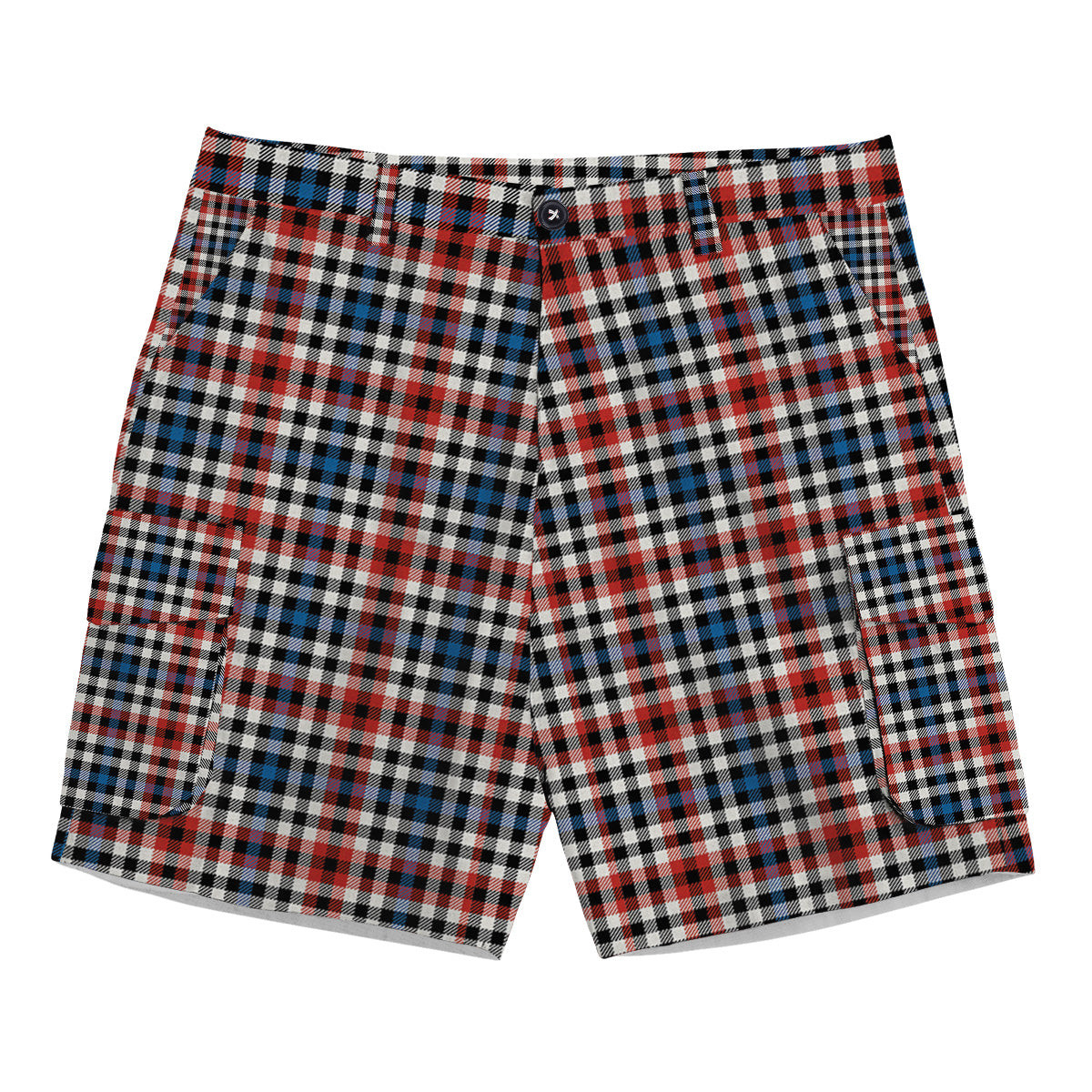 ScotsTee Shop Scottish Bell Border (Bell Southern Bell) Ancient Tartan Plaid Cargo Shorts for Men
