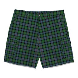 ScotsTee Shop Scottish Baillie of Lamington Ancient Clan Tartan Plaid Cargo Shorts for Men