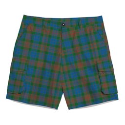 ScotsTee Shop Scottish Buchanan Hunting Ancient Tartan Plaid Cargo Shorts for Men